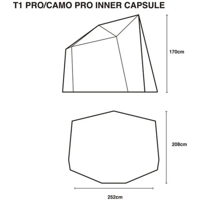 Cort Nash Titan T1 Camo Pro,183 x 276 x 228 cm