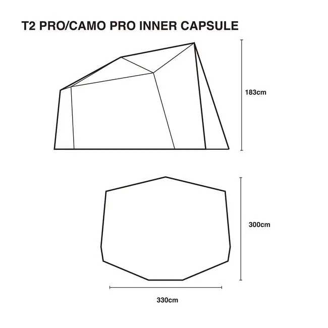 Cort Nash Titan T2 Camo Pro,193x348x318cm
