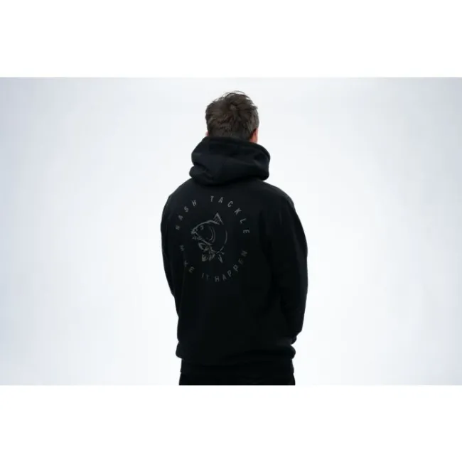 Hanorac Nash Make It Happen Carp Logo Hoodie, Black