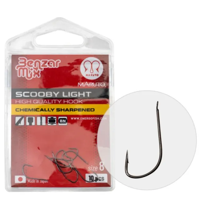 Carlige Benzar Scooby Light, 10 buc/set