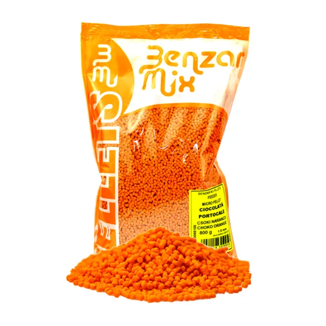 Micropelete Benzar Mix Feeder Micro Pellet, 1.5mm, 800g, Black Halibut