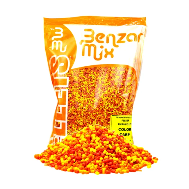 Micropelete Benzar Mix Feeder Micro Pellet, 1.5mm, 800g, Black Halibut