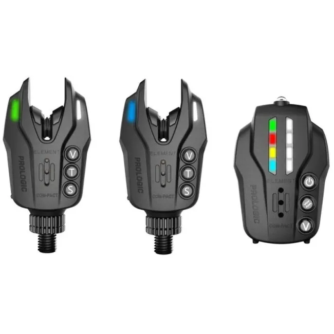 Set Avertizoare Prologic Element Com-Pact Alarm Set, 2+1