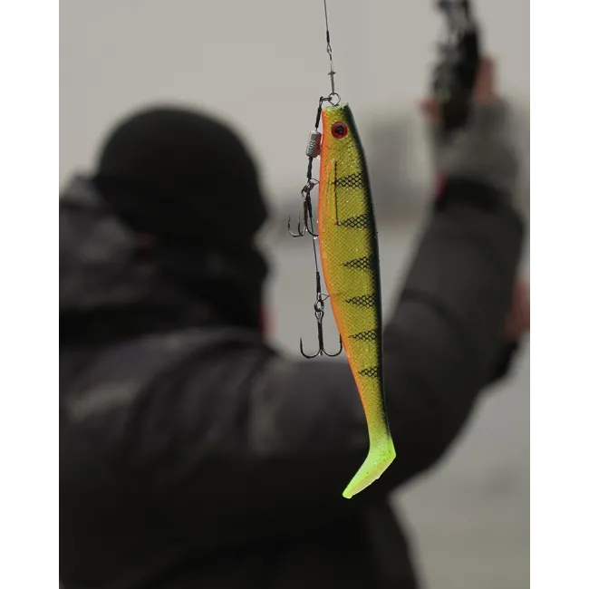 Shad Fox Rage Pro Shad Jointed New Colours, UV Natural Perch, 1buc/pac