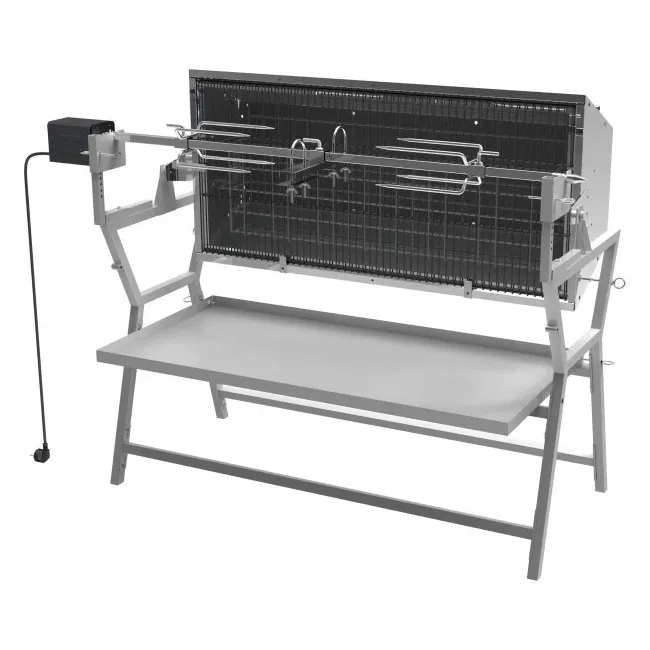 Gratar pe Carbune PIGLET Cattara cu Rotisor Electric, 30kg