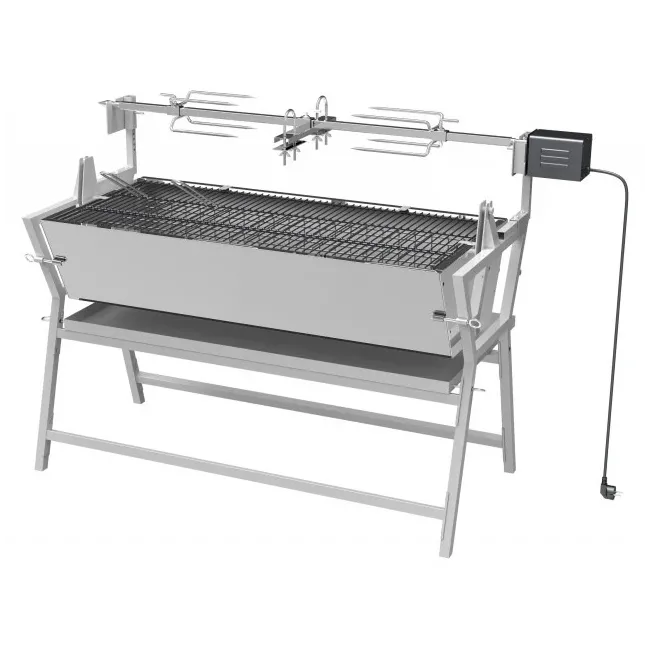 Gratar pe Carbune PIGLET Cattara cu Rotisor Electric, 30kg