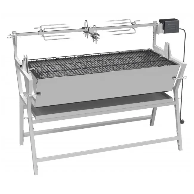 Gratar pe Carbune PIGLET Cattara cu Rotisor Electric, 30kg