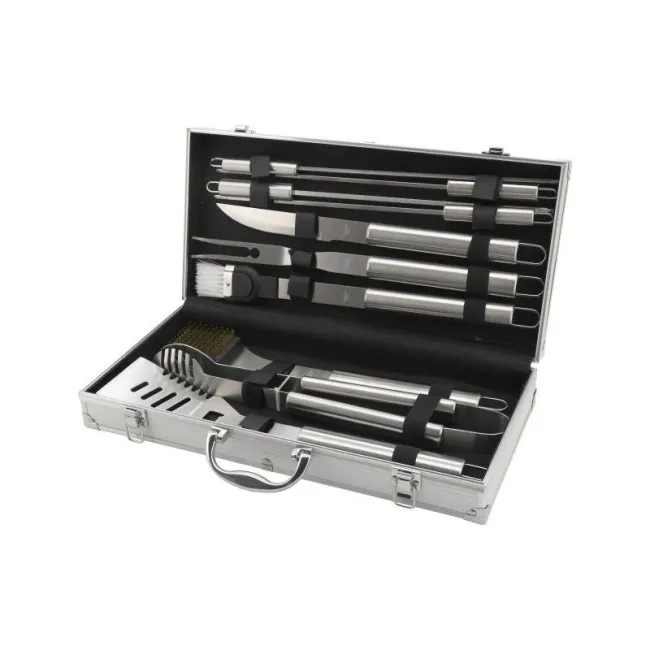 Set ustensile pentru gratar Cattara, 11 piese