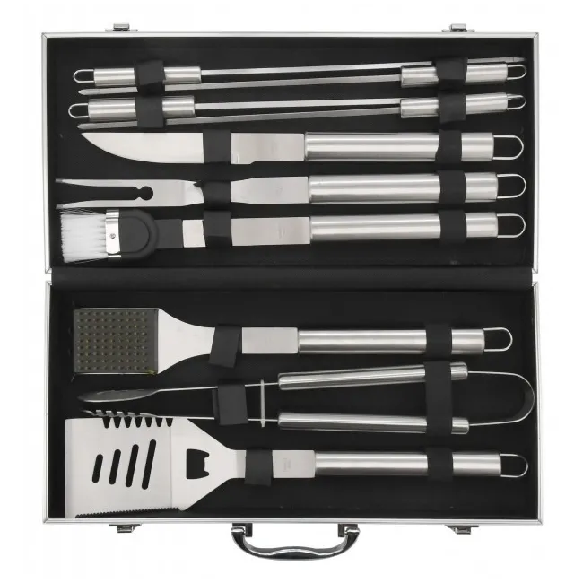 Set ustensile pentru gratar Cattara, 11 piese