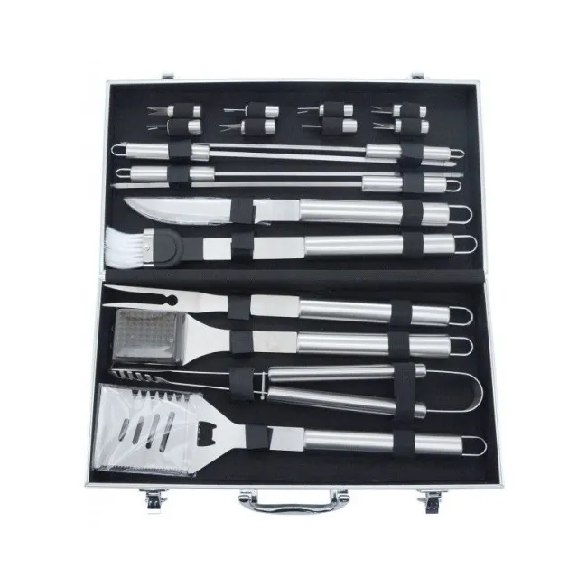 Set ustensile pentru gratar Cattara, 18 piese