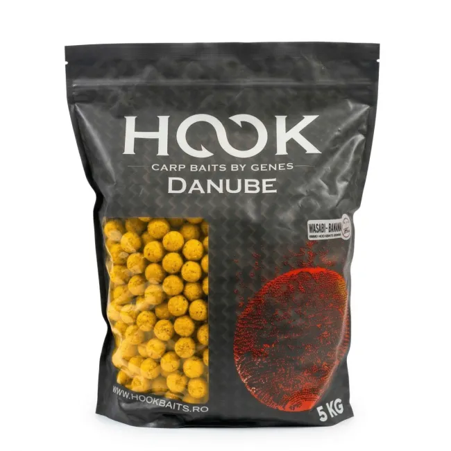 Boilies BirdFood Semisolubil HookBaits Danube, 20mm, 5kg