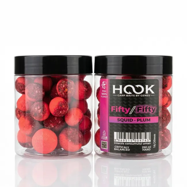 Boilies Critic Echilibrat Fifty-Fifty 16/20mm Hookbaits