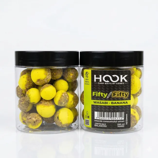 Boilies Critic Echilibrat Fifty-Fifty 16/20mm Hookbaits
