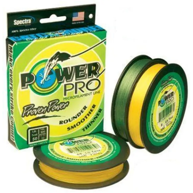 Fir Textil PowerPro, Galben, 135m