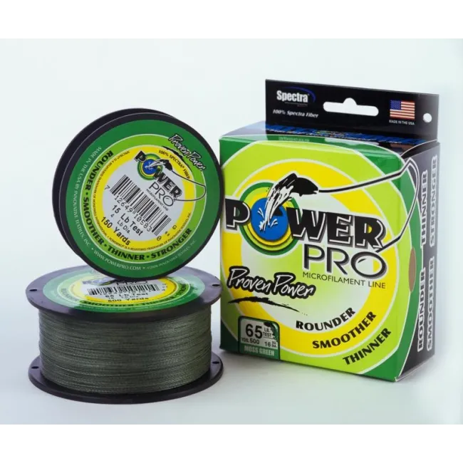 Fir Textil PowerPro, Verde, 135m