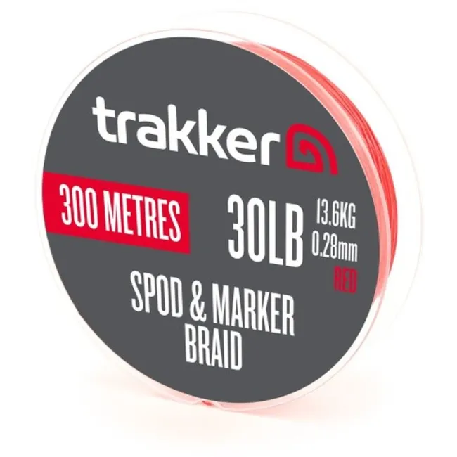 Fir Textil Trakker Spod & Marker Braid, Rosu, 300m