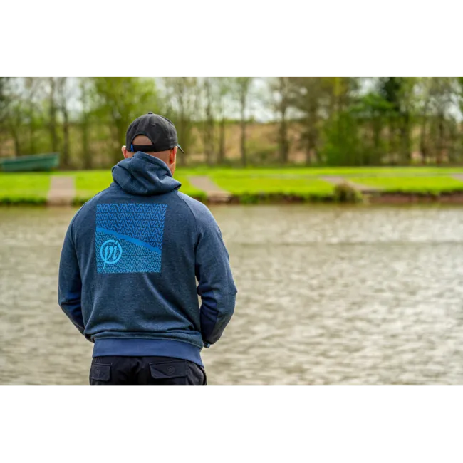 Hanorac Preston Navy Tide Zip Hoodie