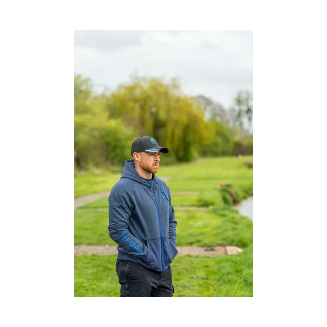 Hanorac Preston Navy Tide Zip Hoodie