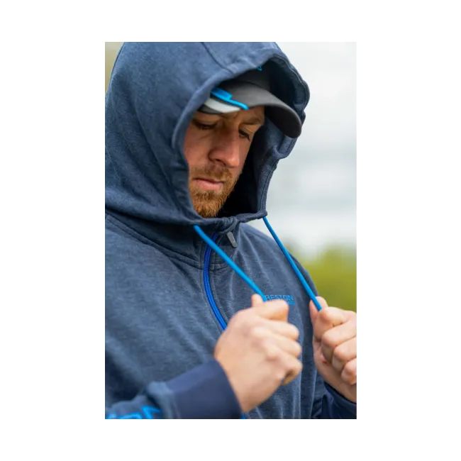 Hanorac Preston Navy Tide Zip Hoodie