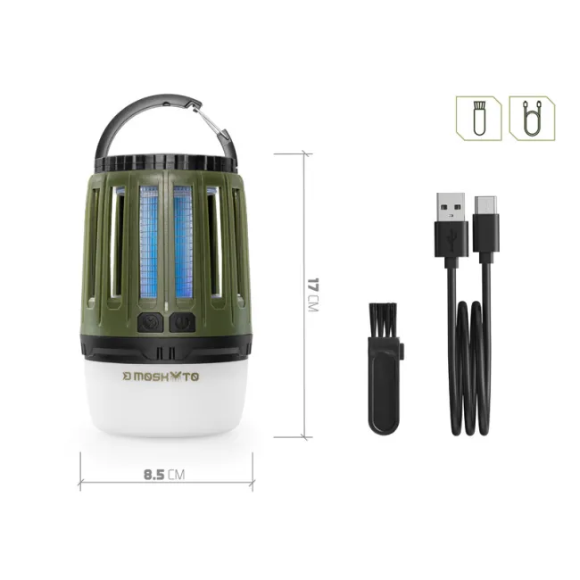 Lampa Camping Delphin Moskyto, 3W, 140lm, 2600mAh