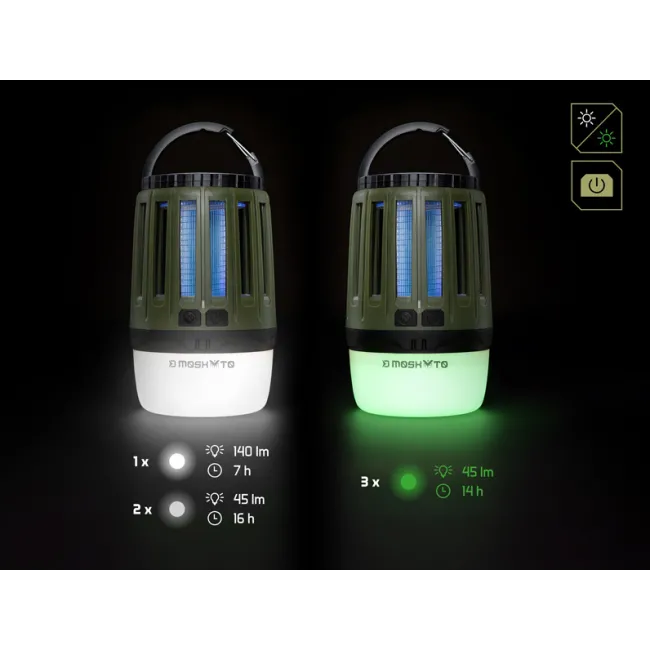 Lampa Camping Delphin Moskyto, 3W, 140lm, 2600mAh