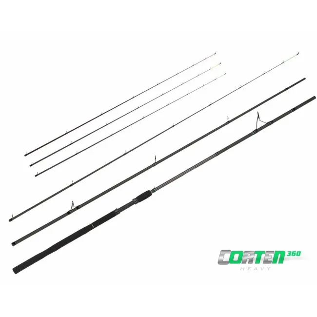 Lanseta feeder ZFish Corten Method Extra Heavy Feeder, 3.90m,150g,3+3buc