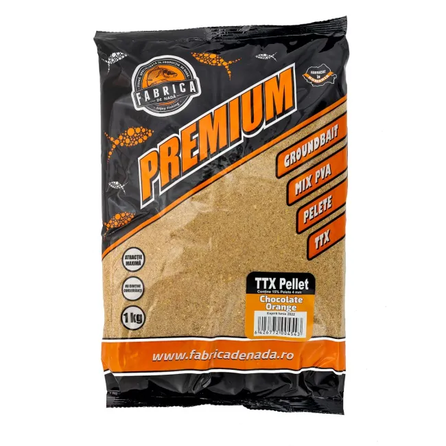 Nada TTX Pellet Chocolate Orange Fabrica de Nada, 1kg
