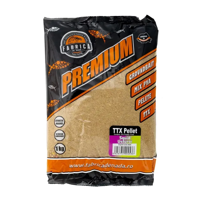 Nada TTX Pellet Squid & Usturoi Fabrica de Nada, 1kg