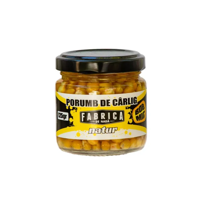 Porumb de carlig Bob Mic Natur (porumb dulce), Fabrica de Nada, 125gr