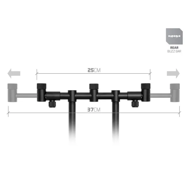 Rod Pod Delphin RPX ProMAX BlackWay, 3 Posturi