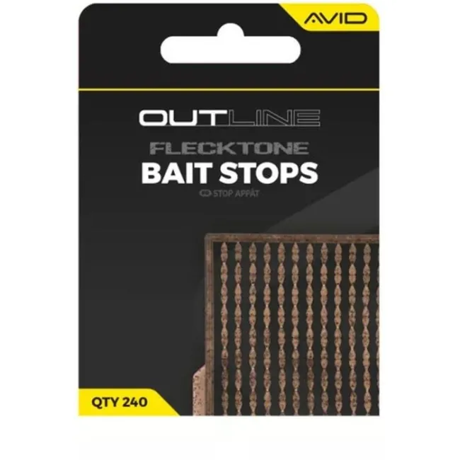 Stoper Avid Carp Outline Flecktone Extender Stops, 240buc/plic