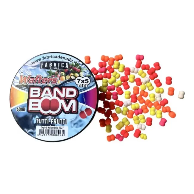 Wafters Band-Boom 7x5 mm Tutti Frutti, Fabrica de Nada