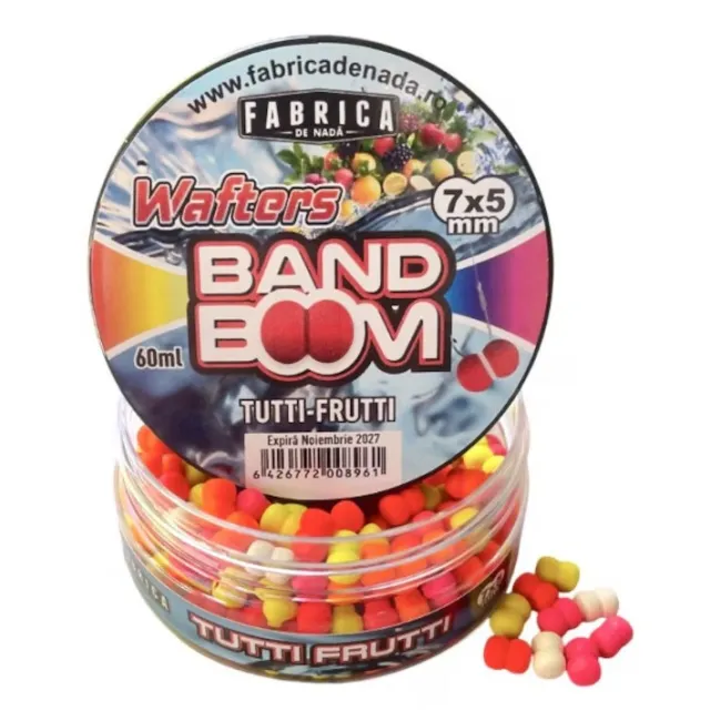 Wafters Band-Boom 7x5 mm Tutti Frutti, Fabrica de Nada