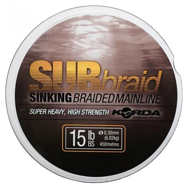 Fir Textil Korda SUBbraid Sinking Braid Mainline, 450m