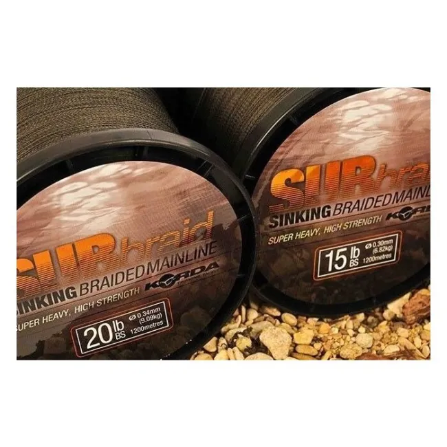 Fir Textil Korda SUBbraid Sinking Braid Mainline, 450m