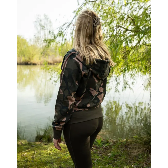 Hanorac Fox Womens Zipped Camo Hoody 