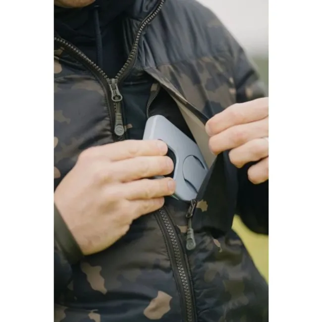 Jacheta Korda Insulated Hooded Jacket, Culoare Dark Camo