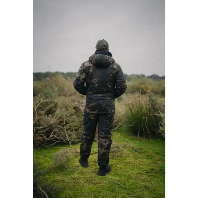 Jacheta Korda Insulated Hooded Jacket, Culoare Dark Camo