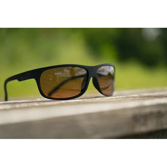 Ochelari polarizati Fox Rage Matt Black Wrap Brown