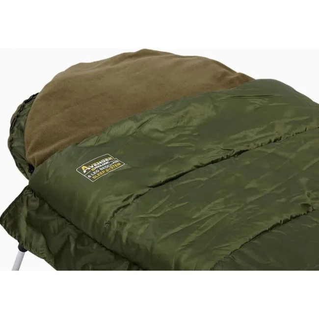 Pat + Sac de Dormit Prologic Avenger Sleeping Bag & Bed Chair System, 190x70cm 