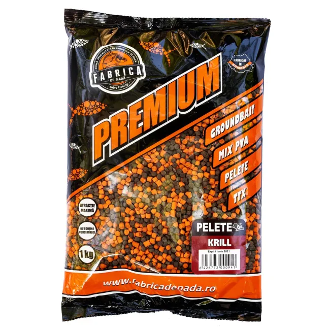 Pelete 2 mm Hot Krill, Fabrica de Nada, 1 kg