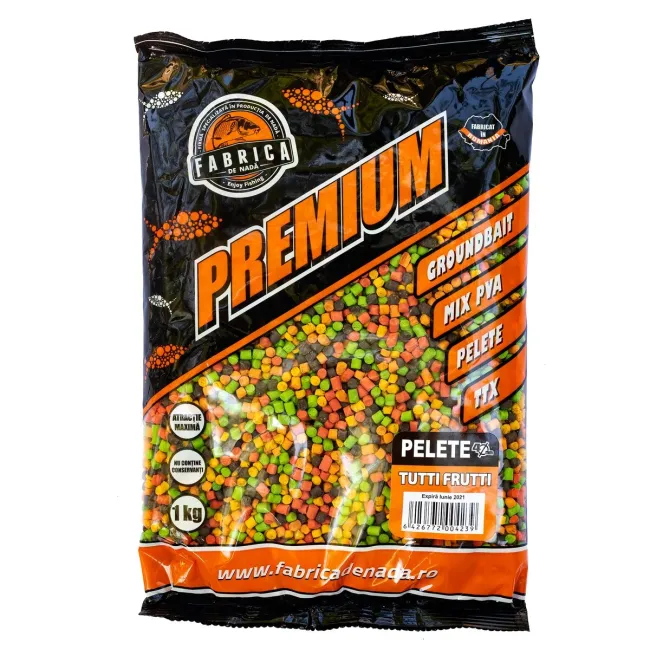 Pelete 2 mm Tutti Frutti, Fabrica de Nada, 1 kg