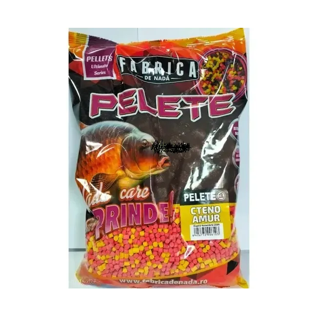 Pelete 4 mm Cteno-Amur, Fabrica de Nada, 1 kg