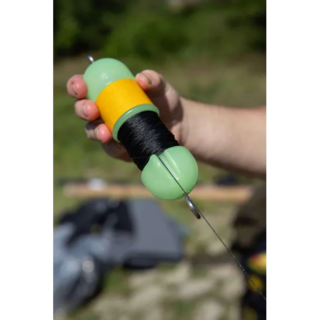Pluta Black Cat Outrigger Float, Glow, 18cm