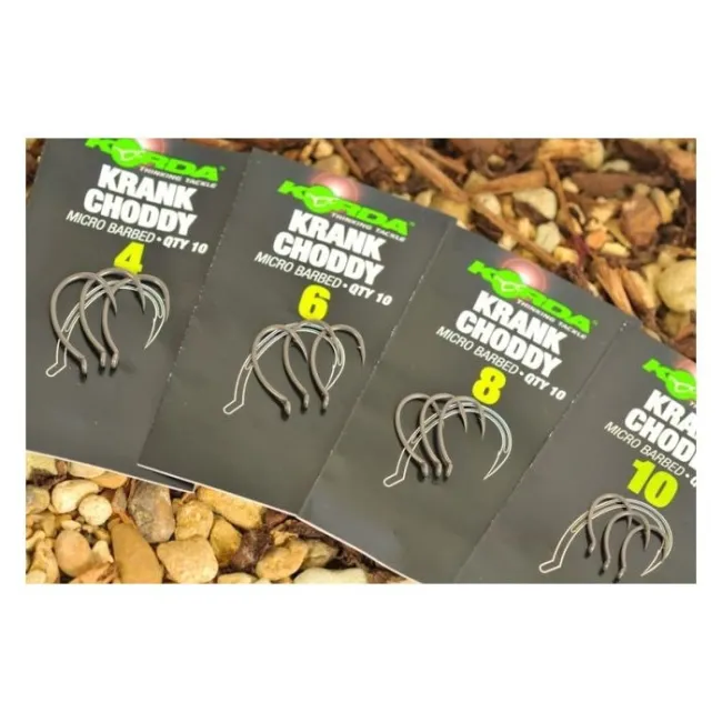 Carlige Korda Krank Choddy, 10buc/plic