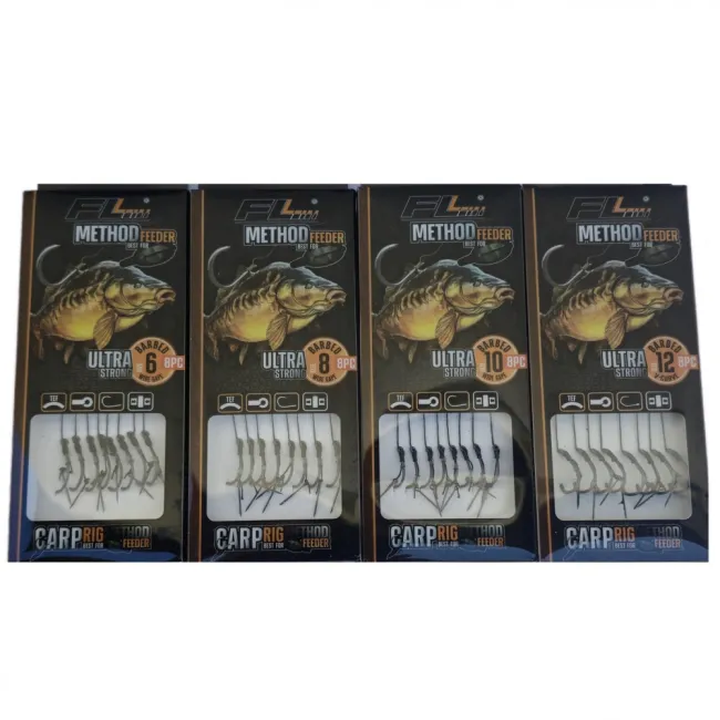 Carlige Legate Feeder Wide Gape cu Spin, ProFL
