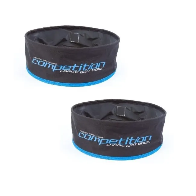 Combo Preston Cometition Bait Bowls, 2 x Bac de Nada
