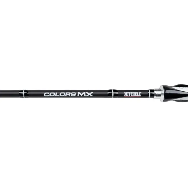 Combo Spinning Mitchell Colors MX Orange, Lanseta Colors MX 802MH 2.44m/10-45g/2buc + Mulineta Mitchell Colors MX 3000FD