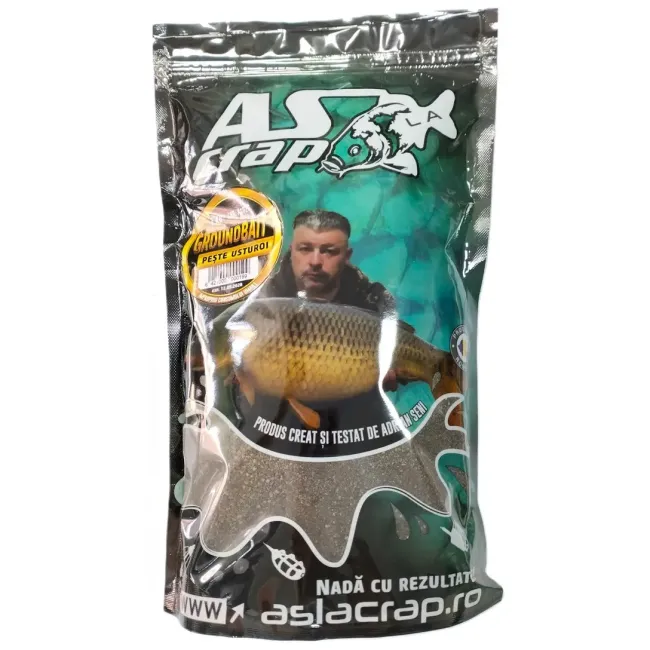 Groundbait As La Crap Peste Usturoi 1kg