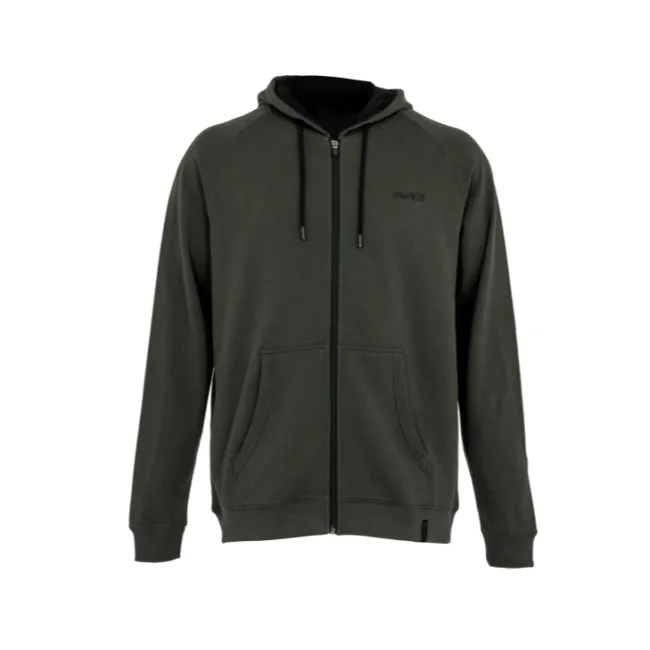Hanorac Avid Carp Bearing Zip Hoodie Green